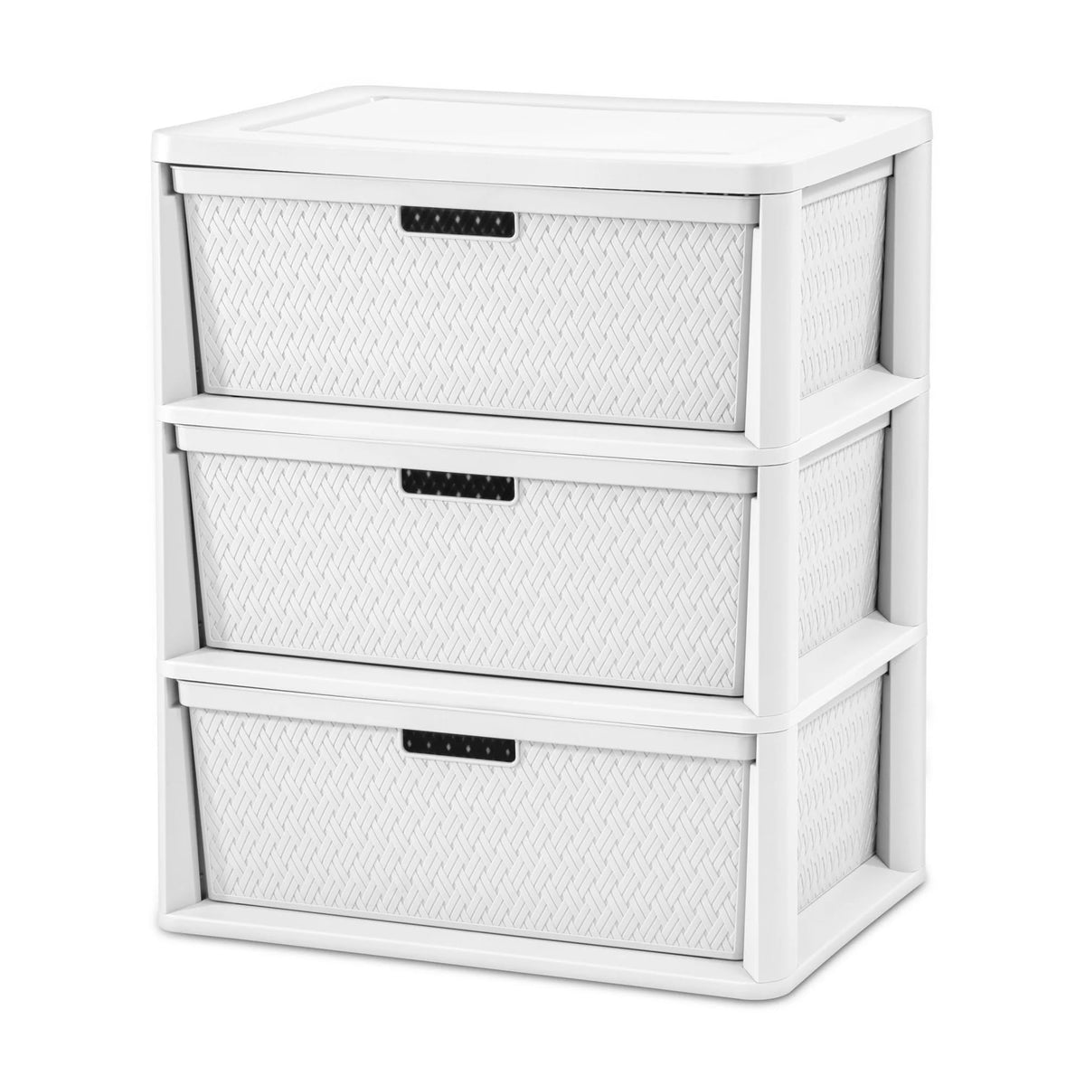 White 3 Drawer Storage Unit O739014