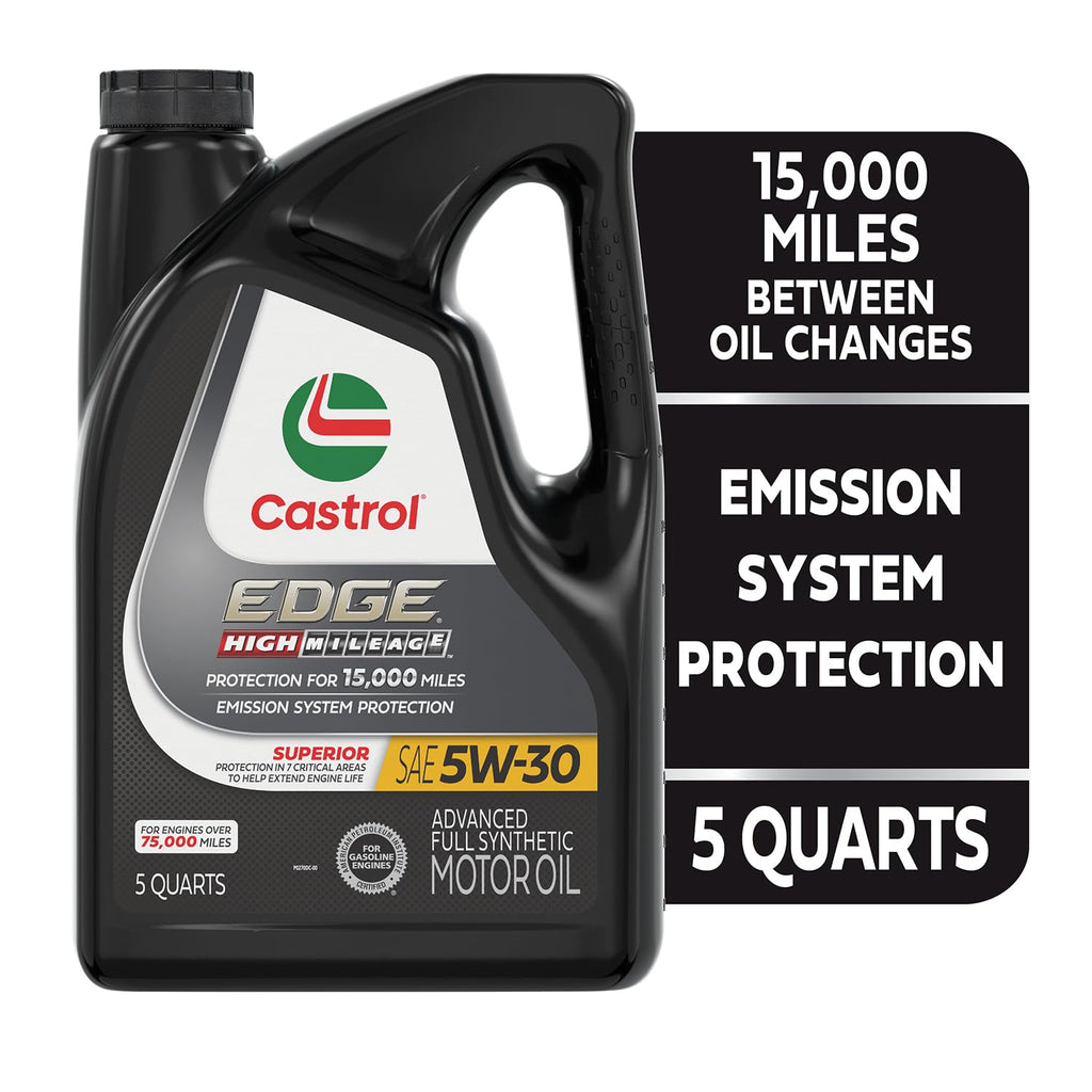 5W-30 Full Synthetic Motor Oil, 5 Quarts J13869