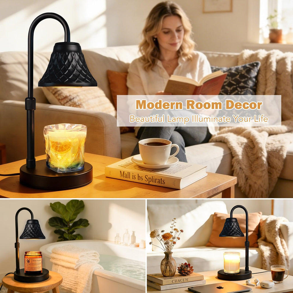 Adjustable Candle Warmer Lamp with Timer S420886