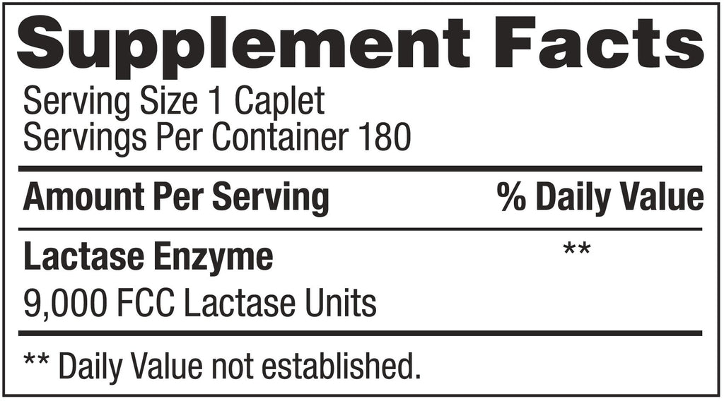 Lactase 360 Caplets P493947