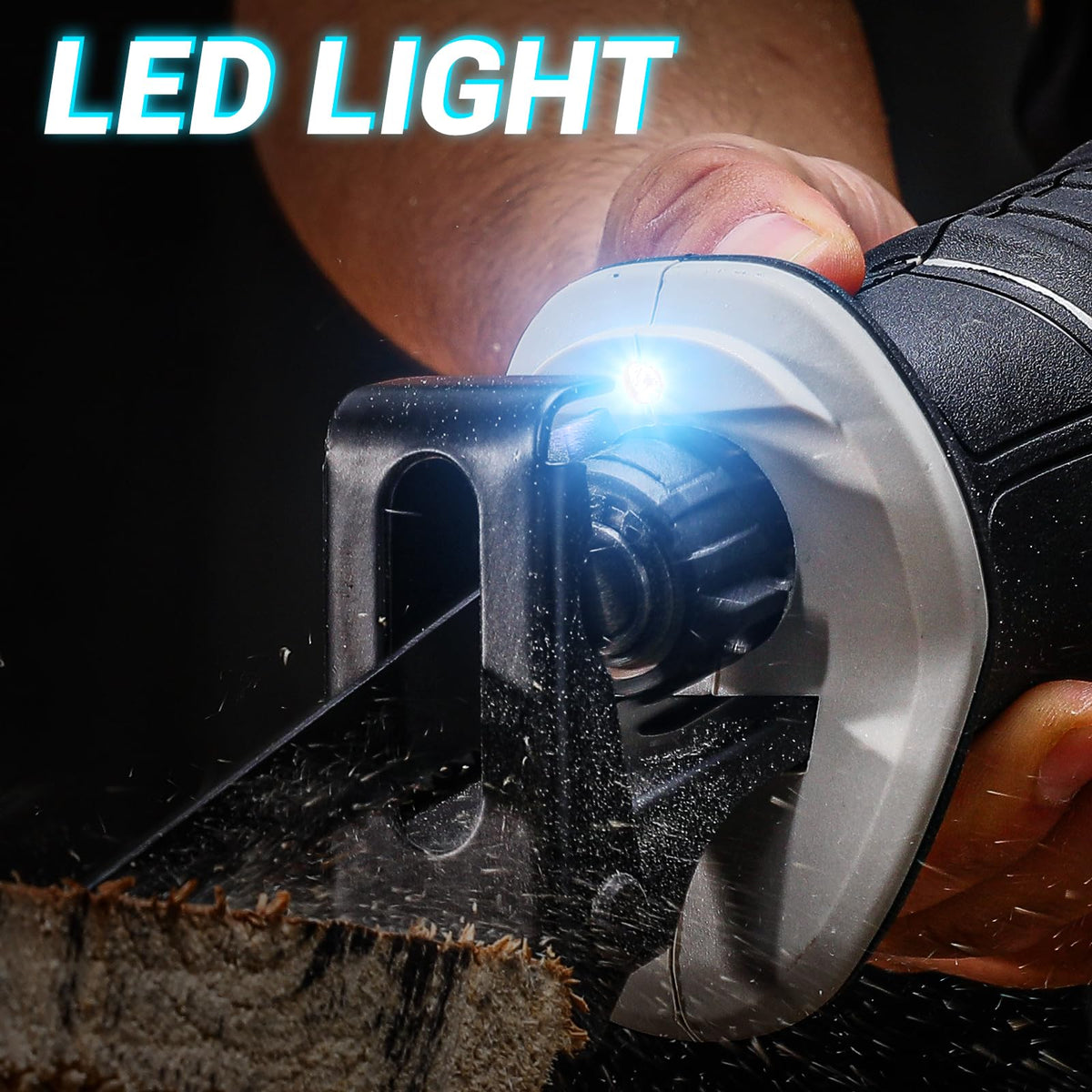 20V Cordless Reciprocating Saw with Battery and Charger V3795
