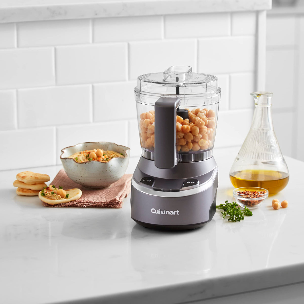 Mini Food Processor & Chopper, 4 Cup, Electric, Black P786249