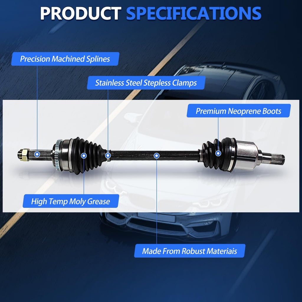 CV Axle Joint AWD Replacement B3867