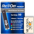 Blood Glucose Test Strips 50 Count L55937