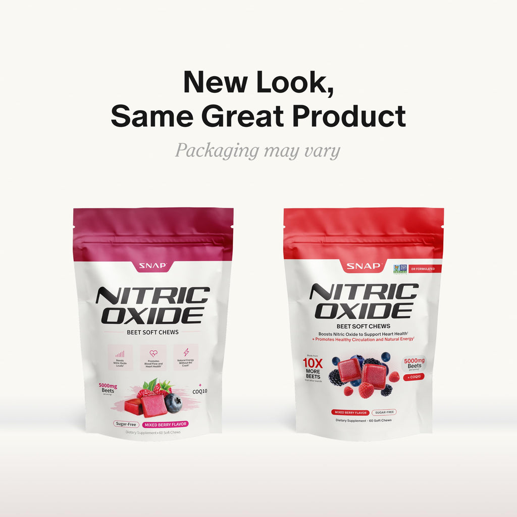 Nitric Oxide Beets Soft Chews + Prostate Health Capsules I394