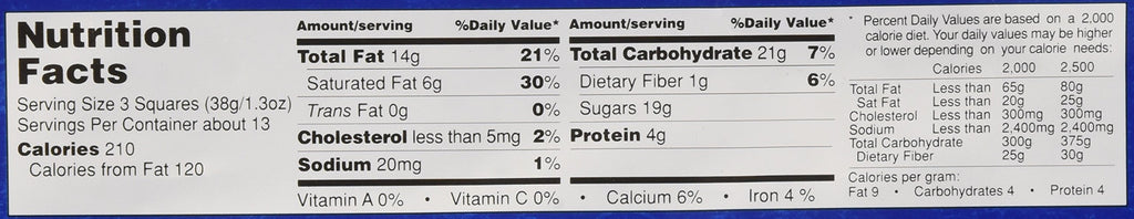 Milk Chocolate with Almonds 17.6 oz J4031