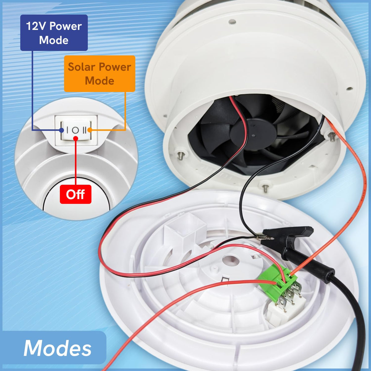 Solar Roof Vent Fan F3978