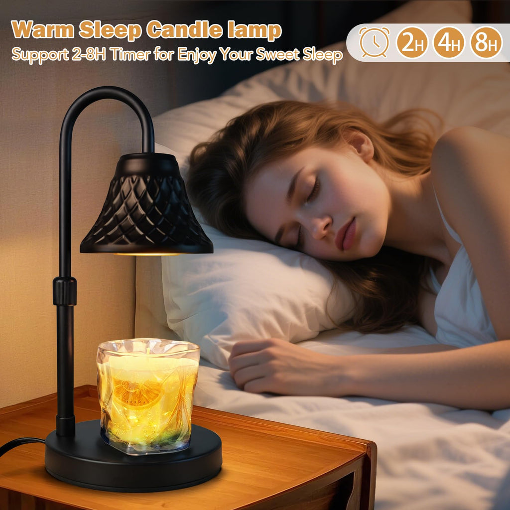 Adjustable Candle Warmer Lamp with Timer S420886