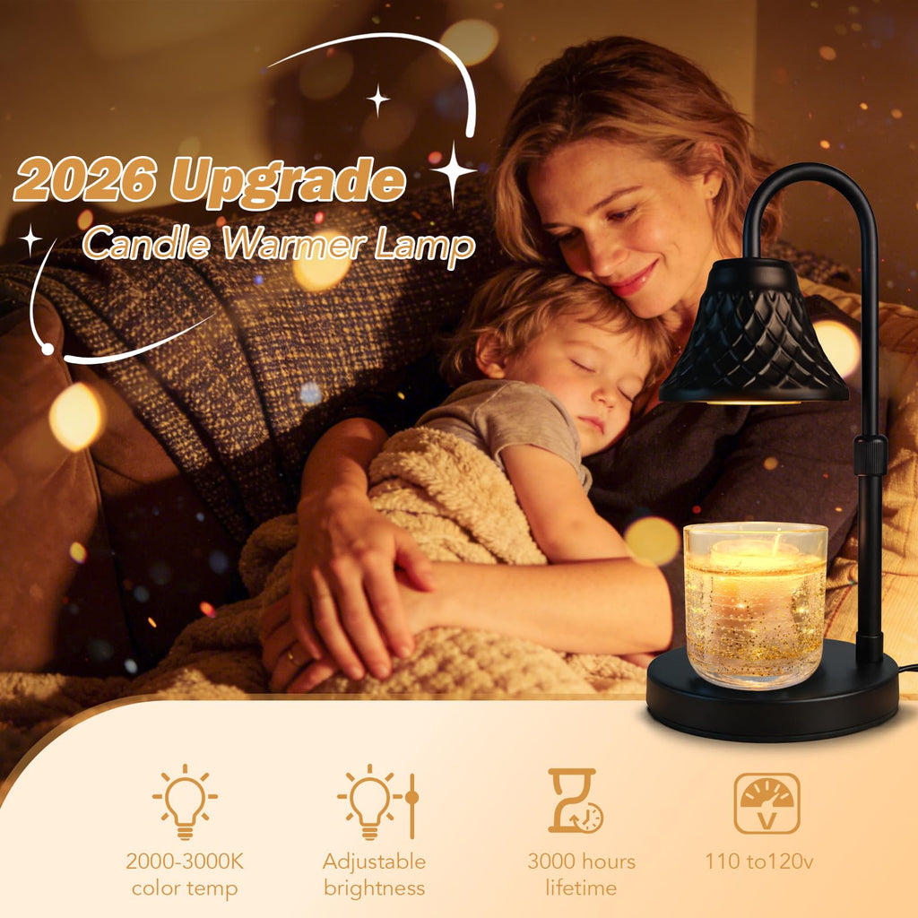 Adjustable Candle Warmer Lamp with Timer S420886