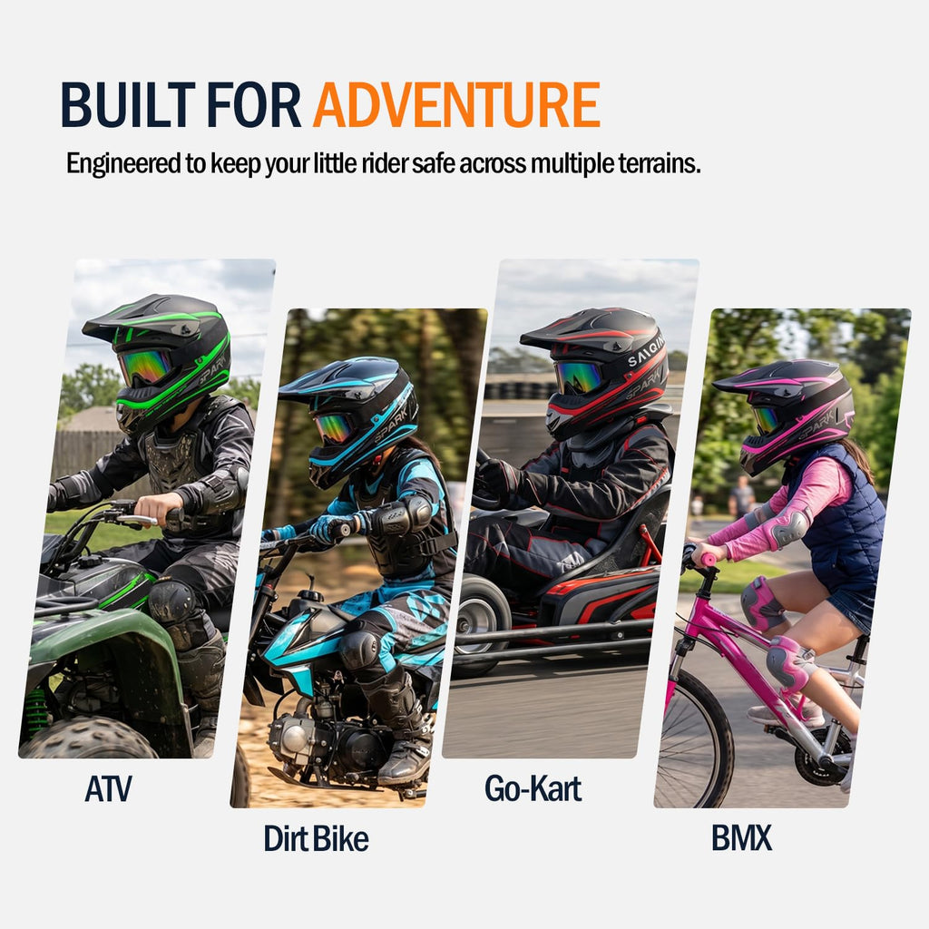Kids Motocross Full Face Helmet Z148650