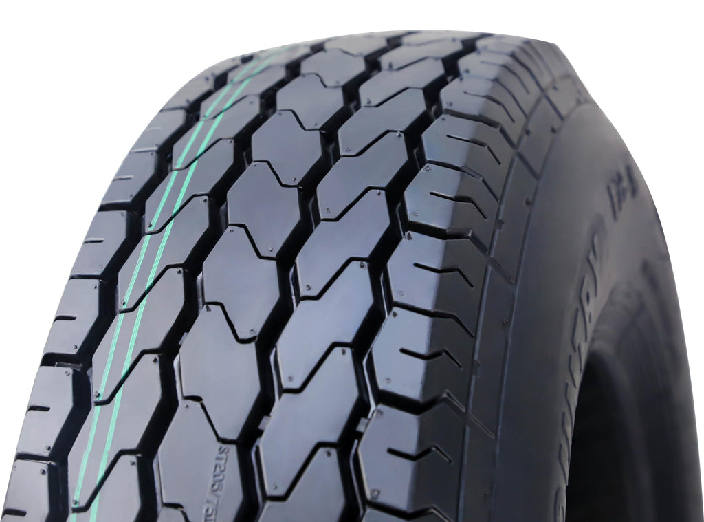 Trailer Tire Wheel ST205/75D15 6PR 101L 5X4.5 White Spoke Pk2 J80314