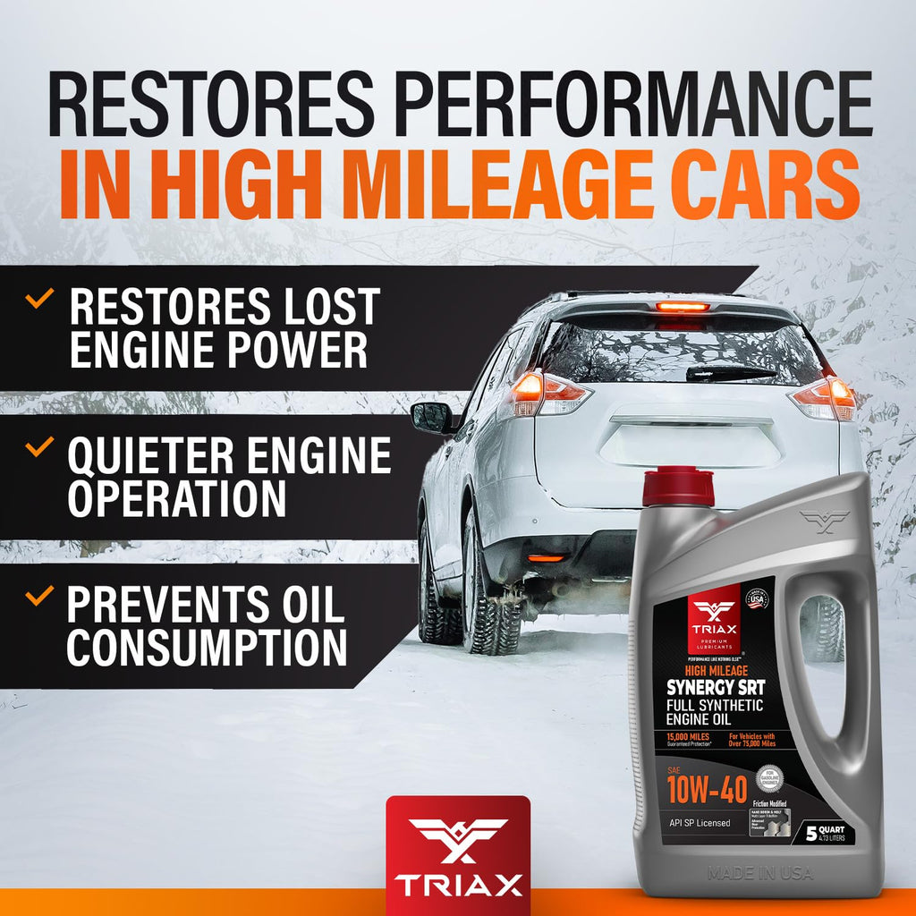 10W-40 Full Synthetic Engine Oil 5 Quart Z142