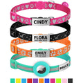 Personalized Cat Collar with Name Tag & Bell X990