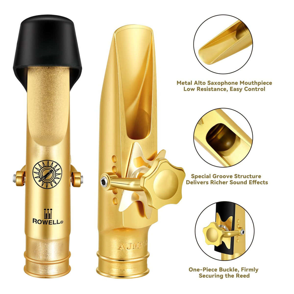 Alto Saxophone Metal Mouthpiece S83544