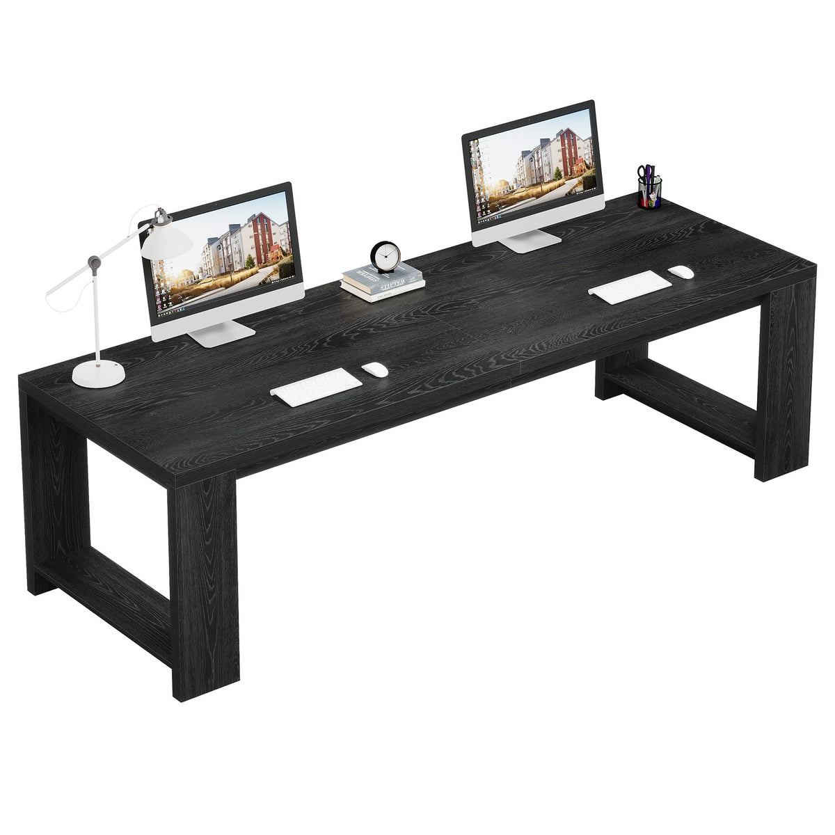 86.6-Inch Two Person Desk Y28156
