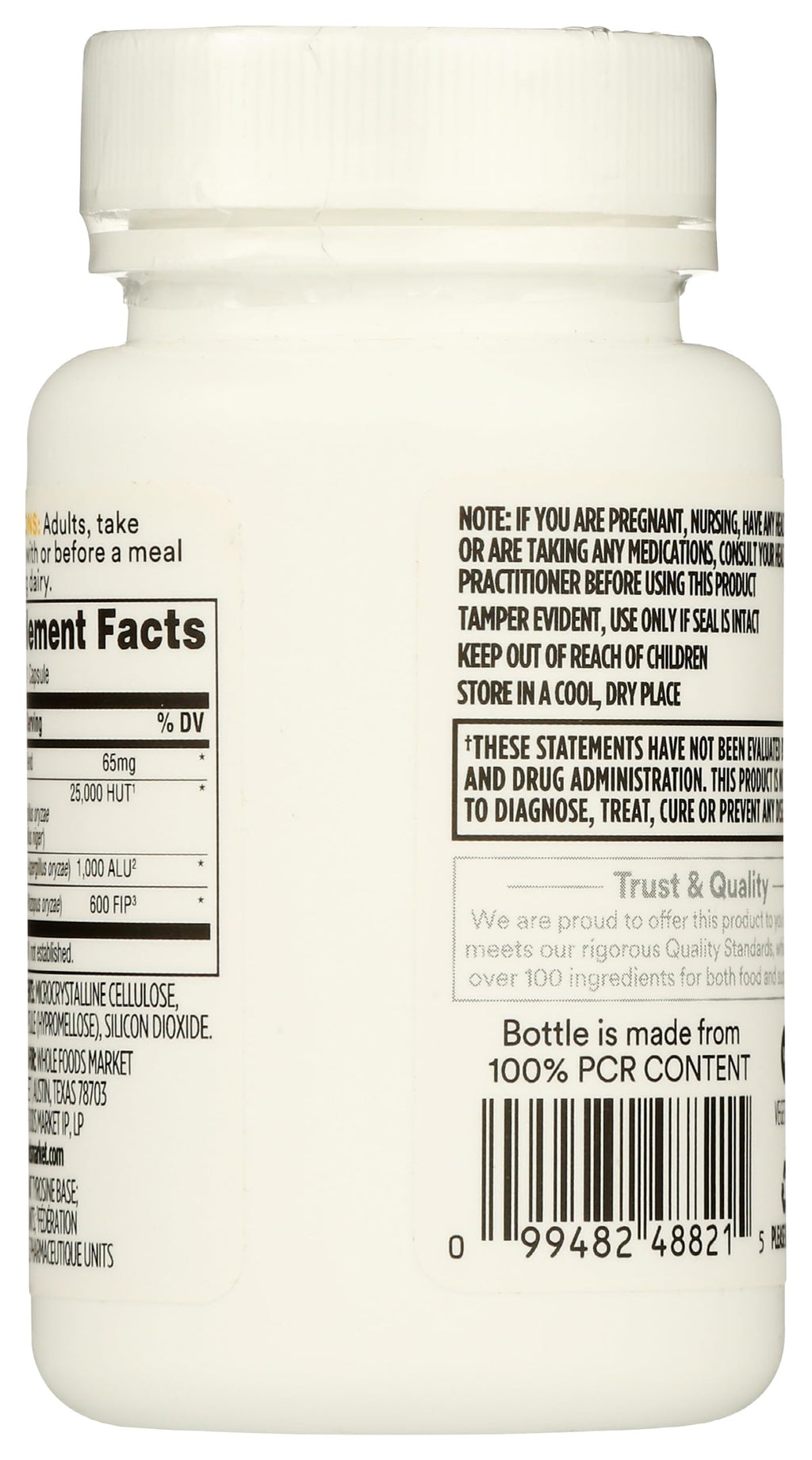 Dairy Digestive Enzymes 60 Count H1357
