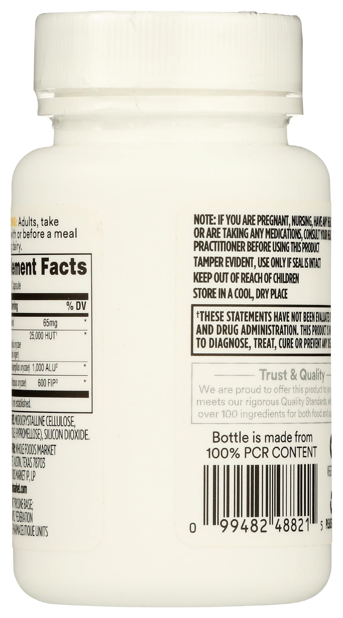 Dairy Digestive Enzymes 60 Count H1357