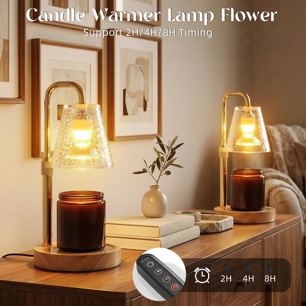 2 Pack Candle Warmer Lamp F79403