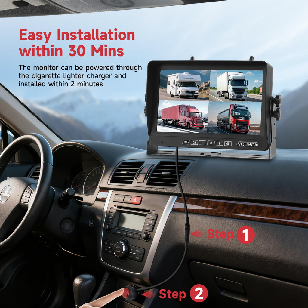 Wireless RV Backup Camera System V4974