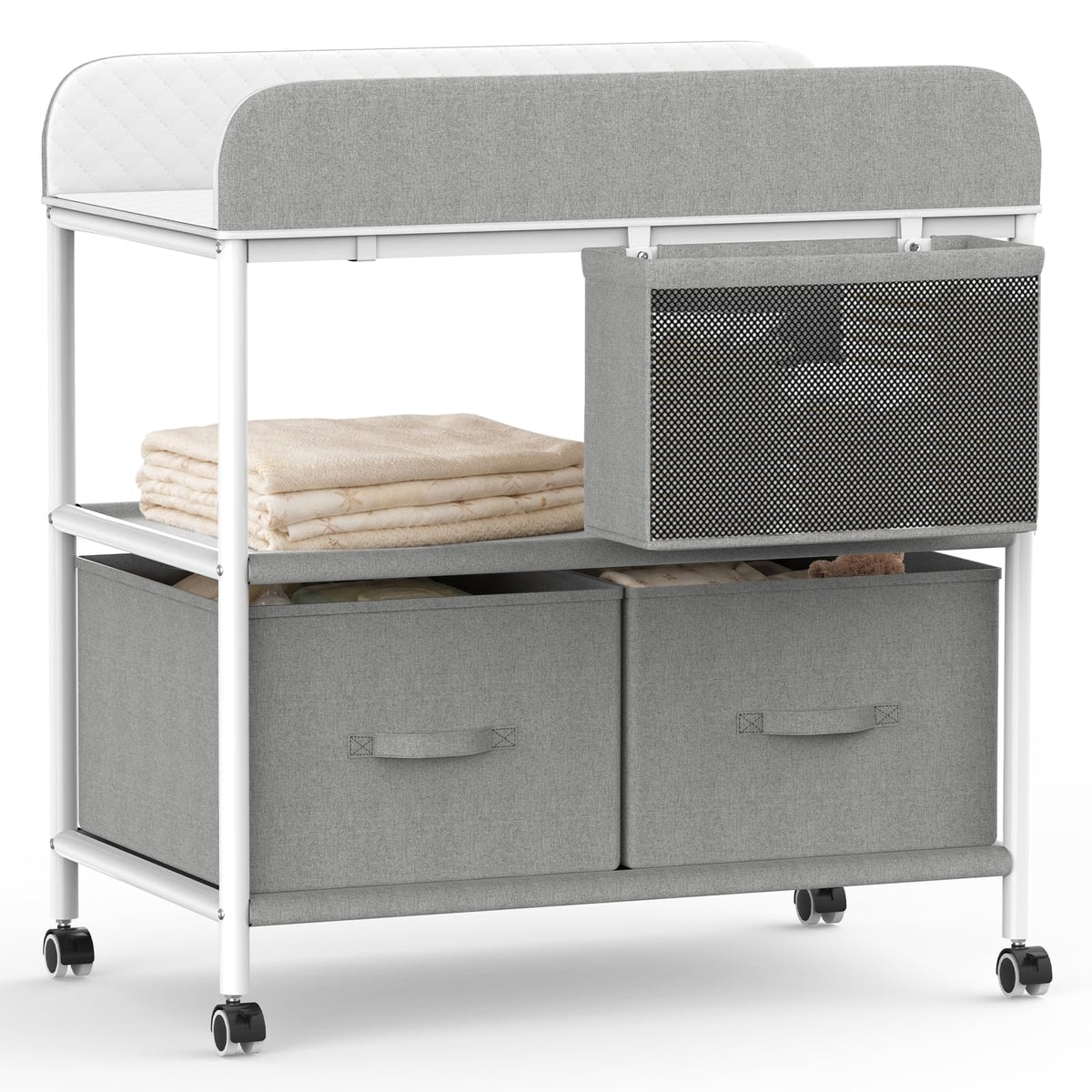 Portable Baby Changing Table with Wheels R4566