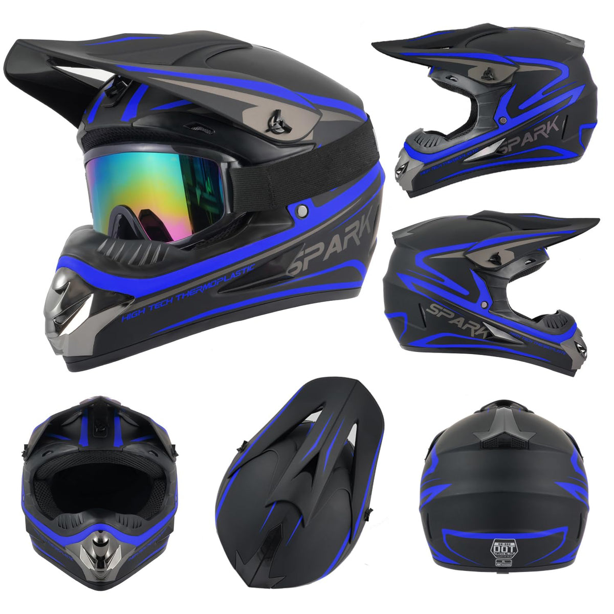 Kids Motocross Full Face Helmet Z148650