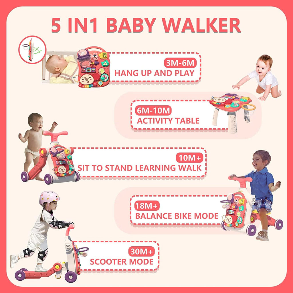 5 in 1 Baby Walker R227715