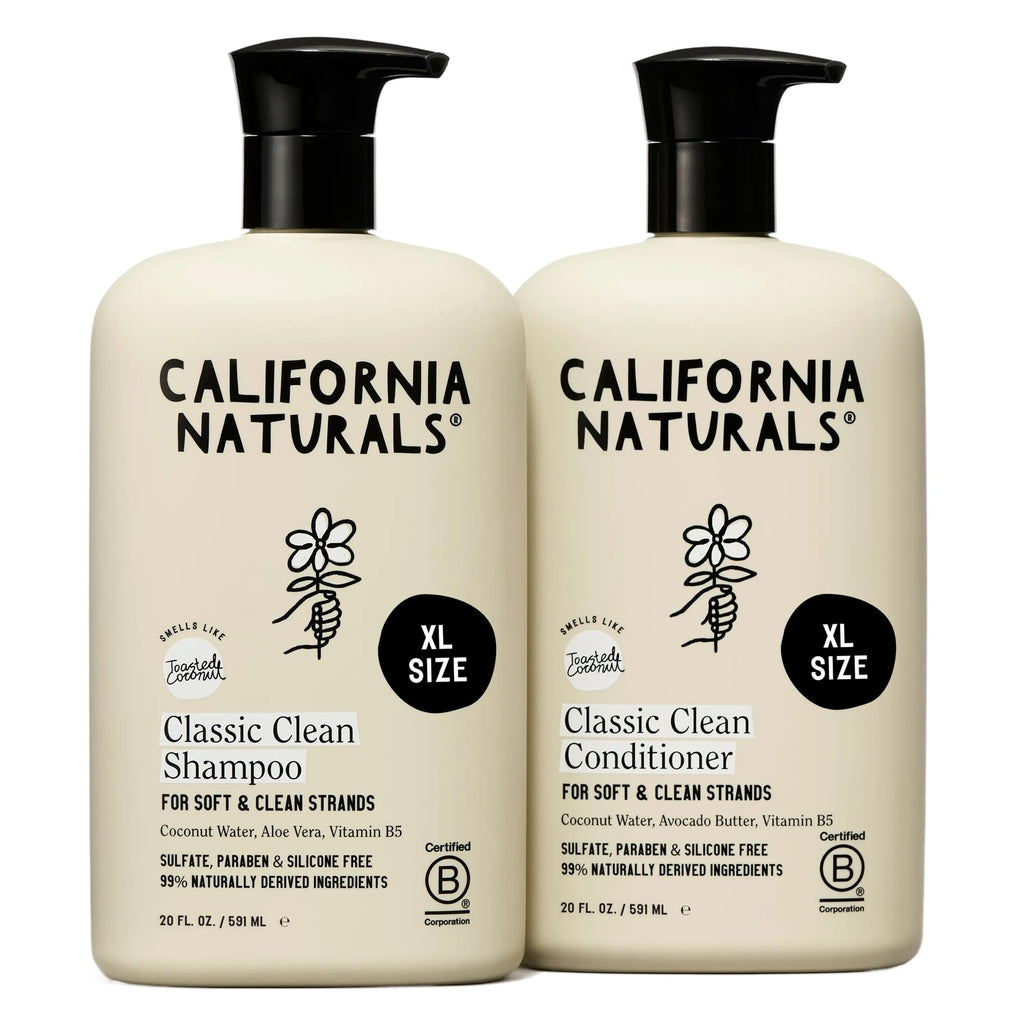 Toasted Coconut Shampoo Conditioner Set, Vegan, Sulfate Free, 20 Fl Oz C4765