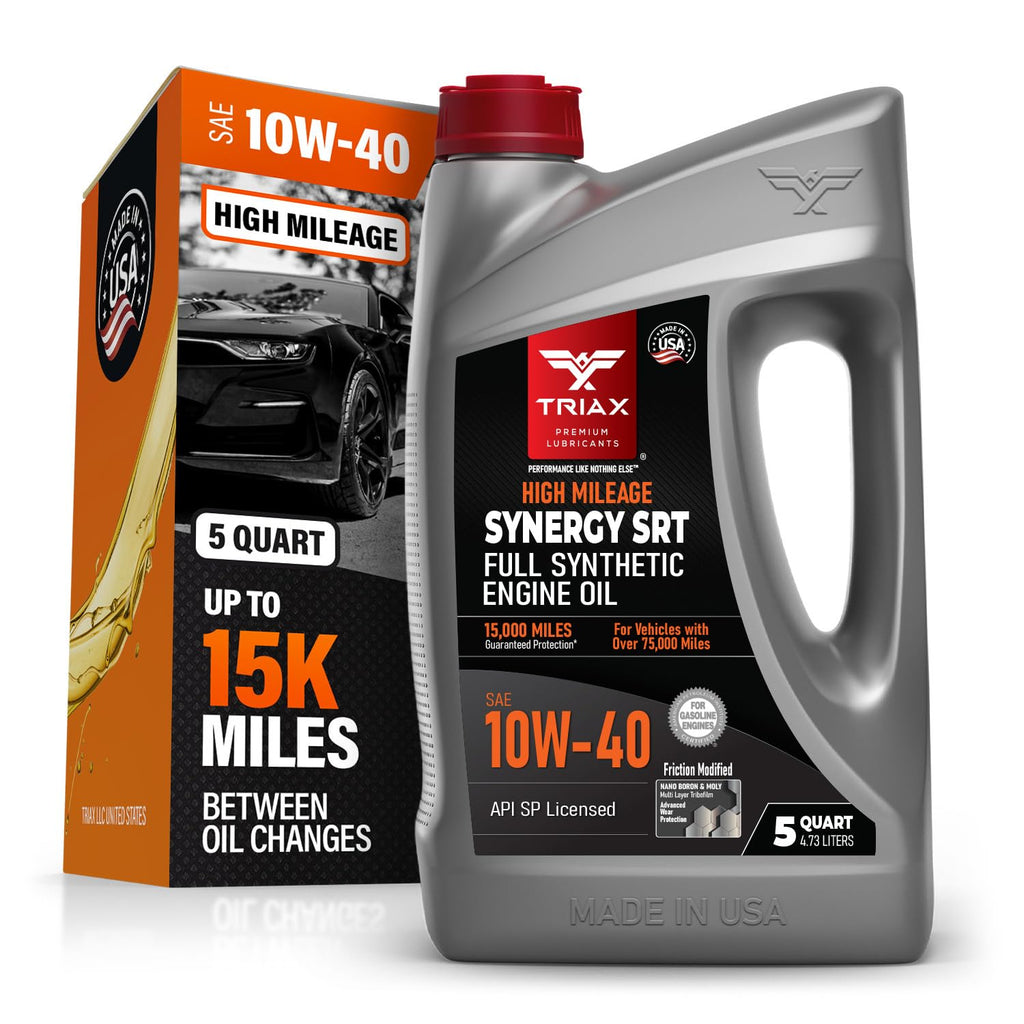10W-40 Full Synthetic Engine Oil 5 Quart Z142