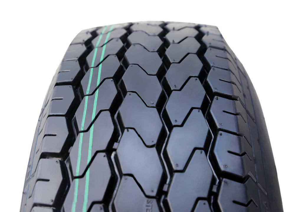 Trailer Tire Wheel ST205/75D15 6PR 101L 5X4.5 White Spoke Pk2 J80314