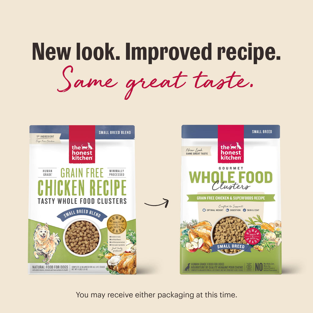 Grain Free Chicken Dry Dog Food, 4 lb Bag L27309