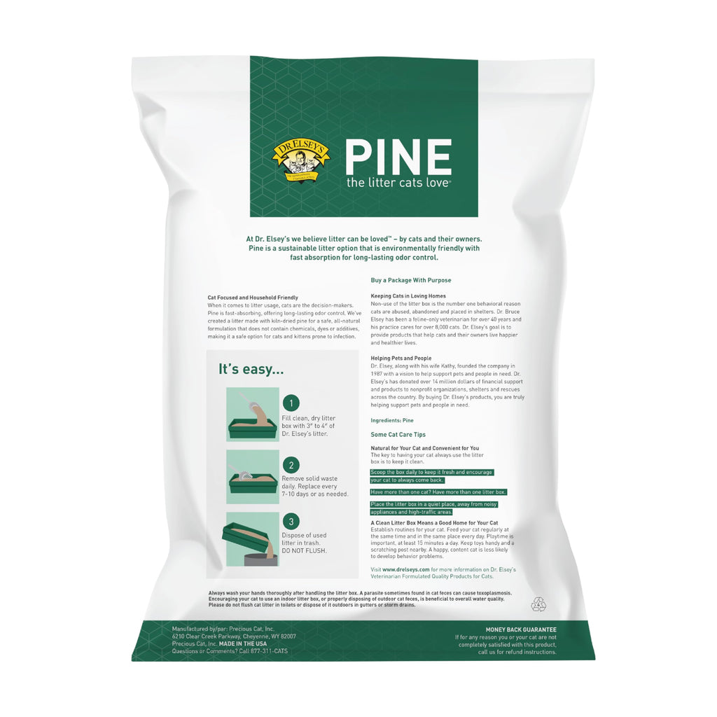 All-Natural Kiln-Dried Pine Cat Litter 40 lb. Bag U963
