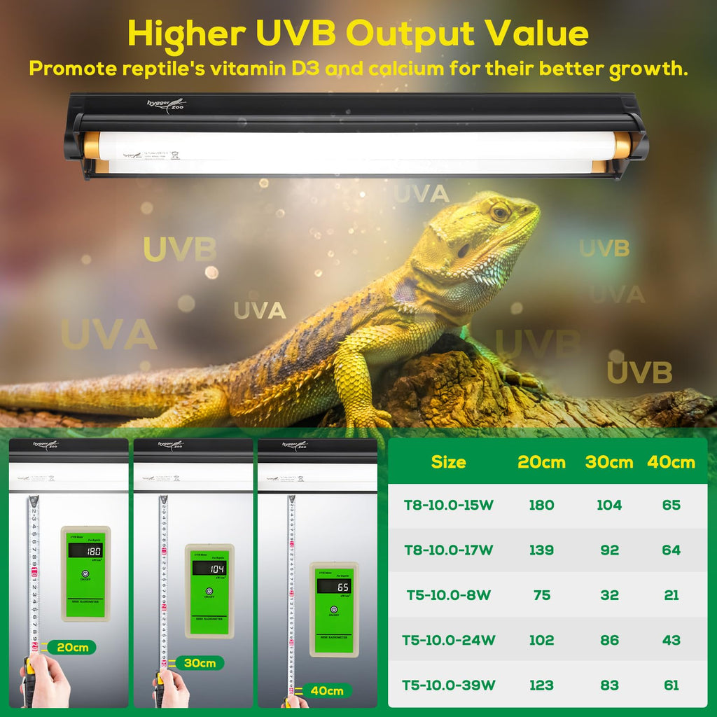 22 Inch 24W UVB Reptile Light Fixture F667196