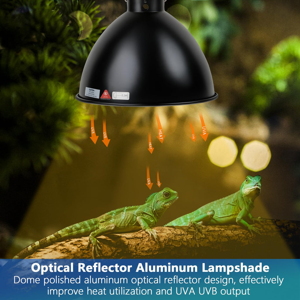 8.5 inch Reptile Heat Lamp Fixture M839