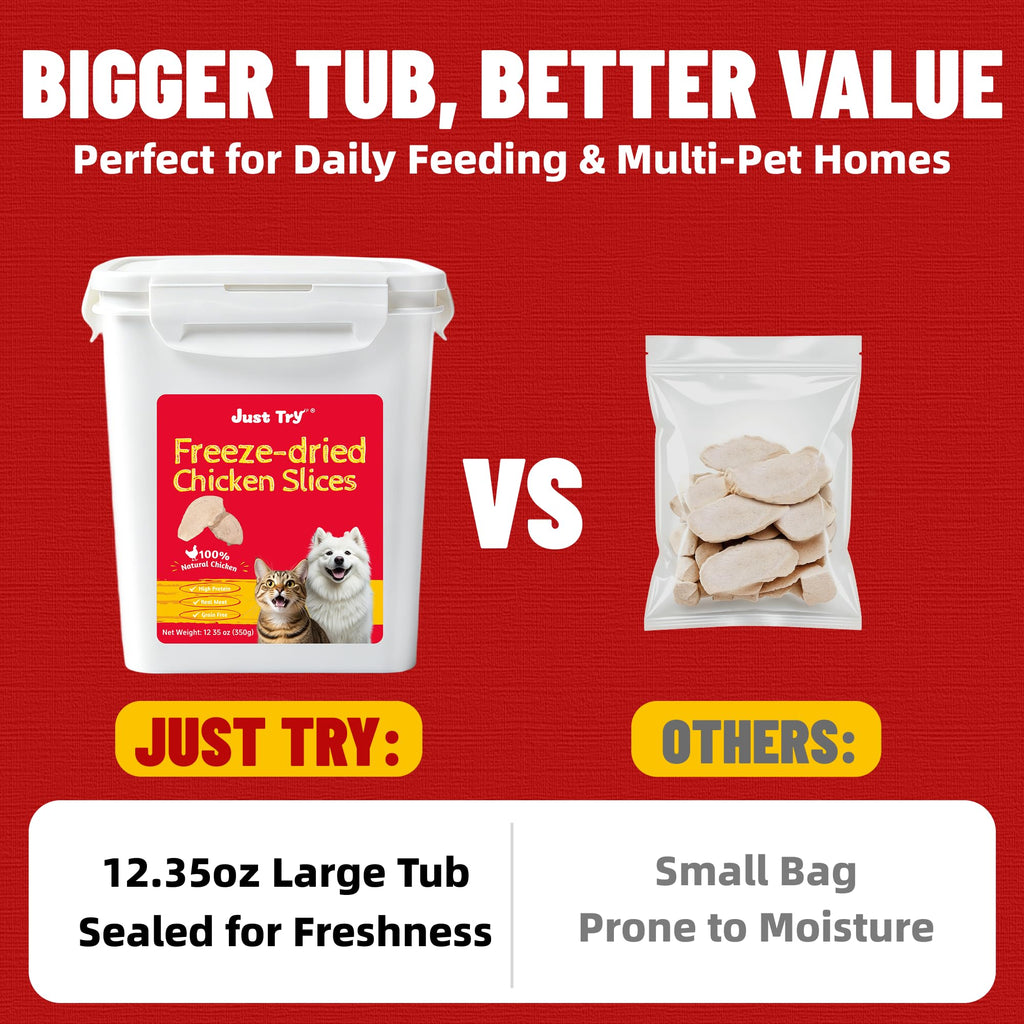 Freeze Dried Chicken Breast Cat & Dog Treats O248