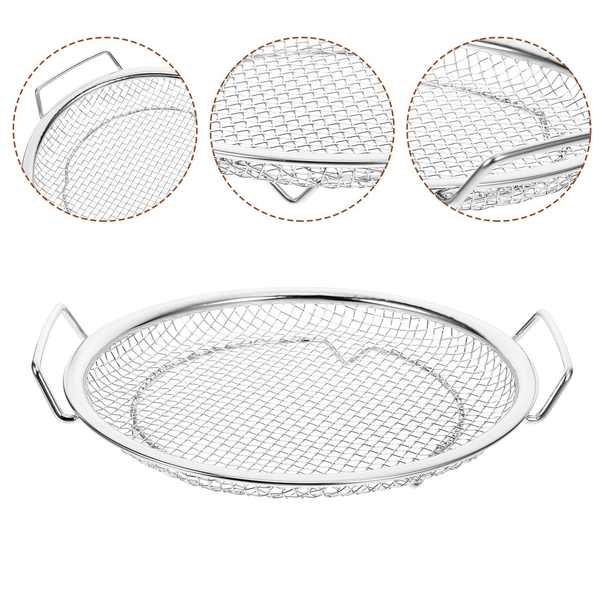 Stainless Steel Frying Basket Strainer 18cm B868
