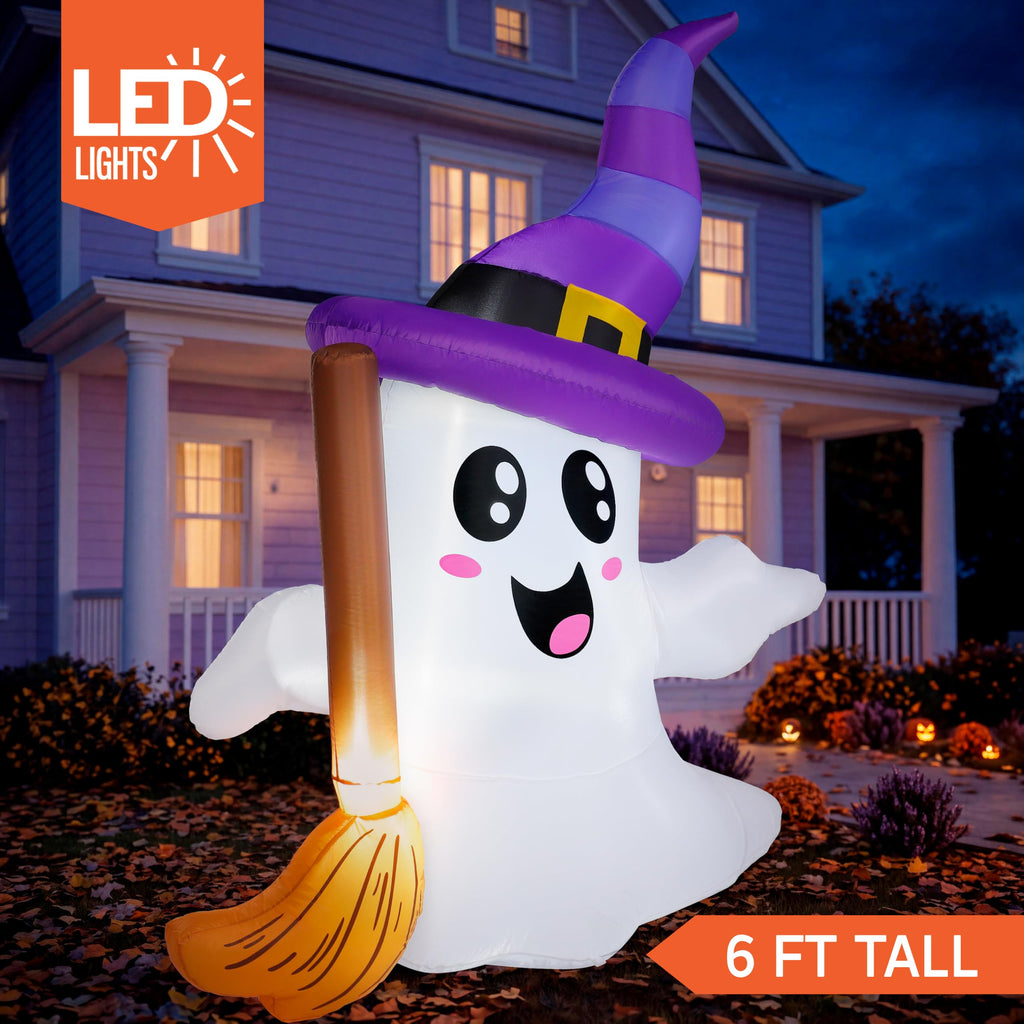Halloween Inflatables Ghost Outdoor Decorations with LED V5488