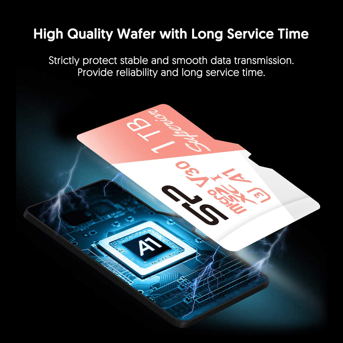 1TB Micro SD Card U3 SDXC Memory Card with Adapter X2215