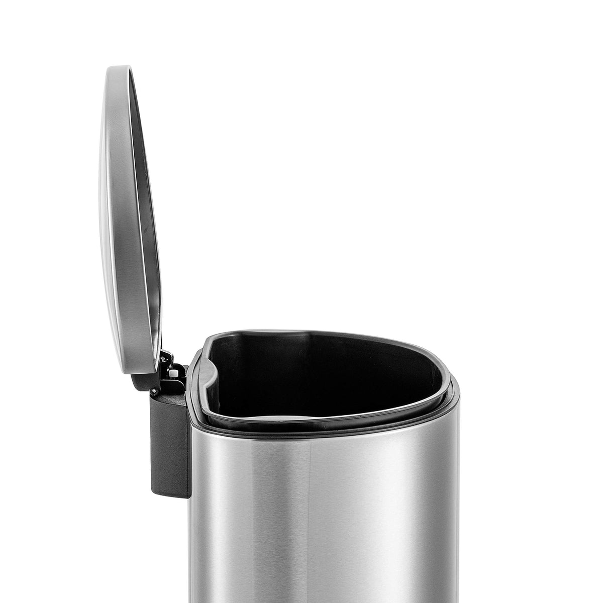 50L Stainless Steel Trash Can with Soft Close Lid B57148