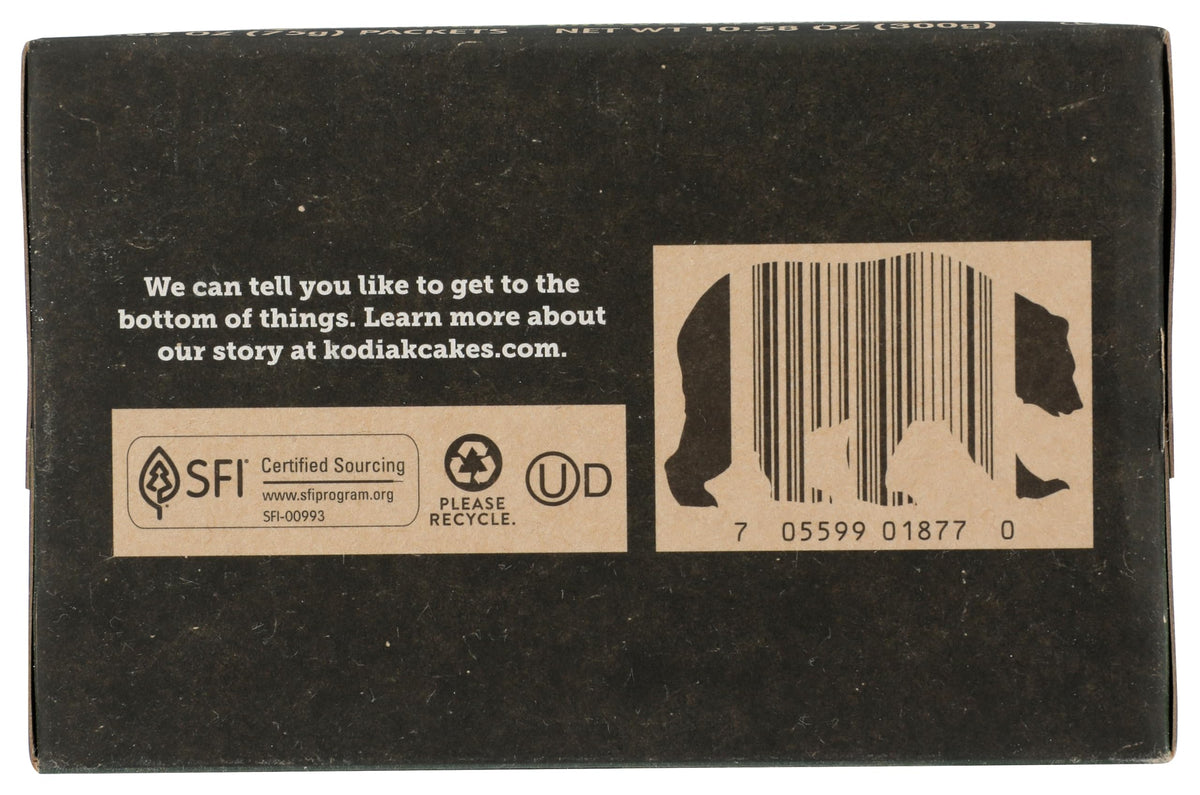 Instant Oatmeal Packets Maple Brown Sugar High Protein 4 Packets T934607