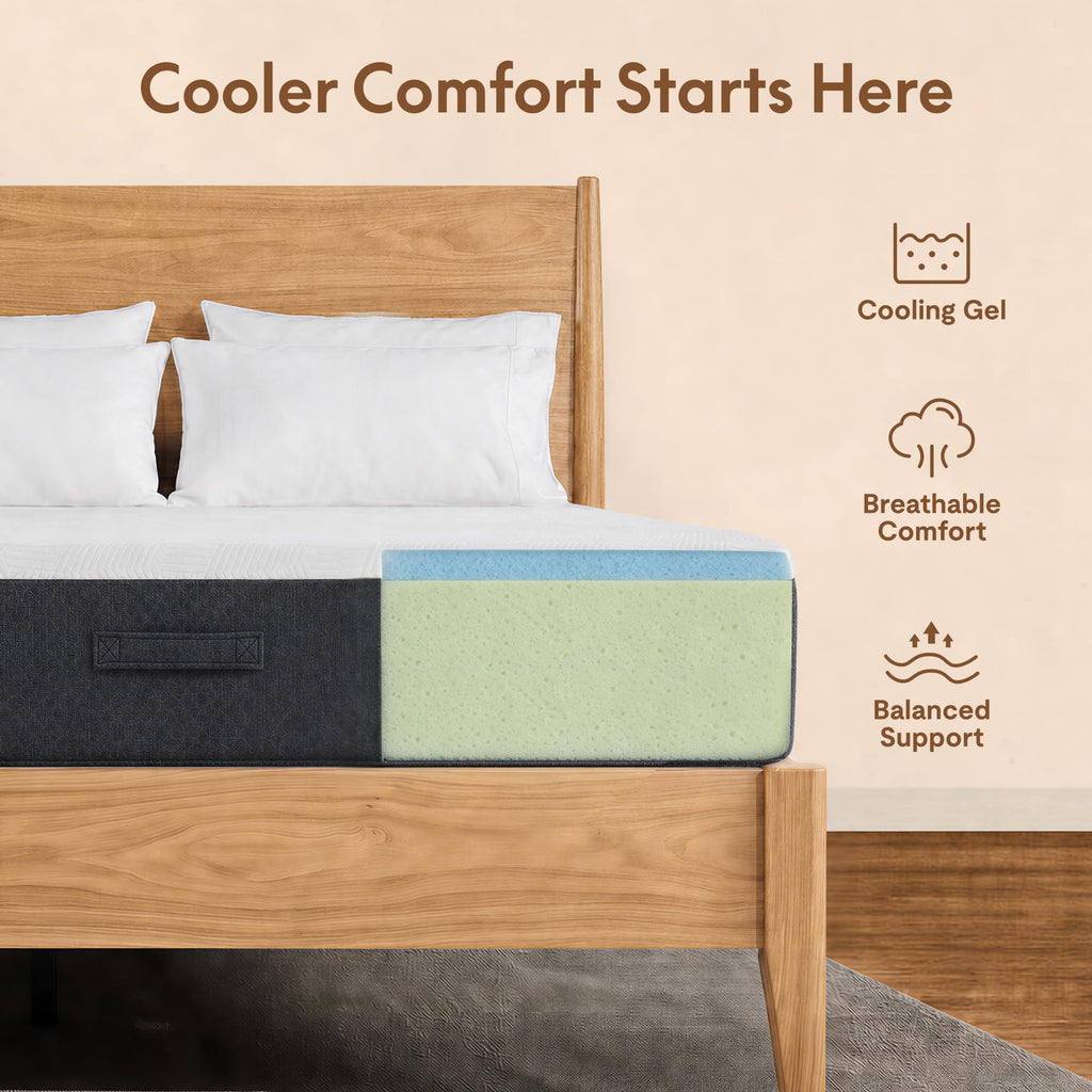 6" Full Tri-Fold Mattress X928