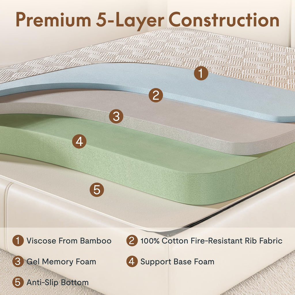 6" Full Tri-Fold Mattress X928