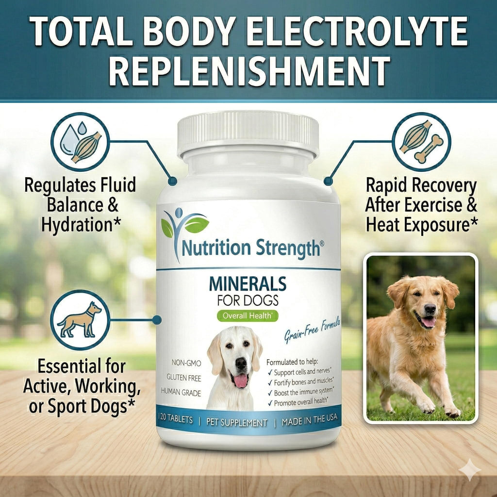 Dog Minerals & Electrolytes 120 Tablets O252