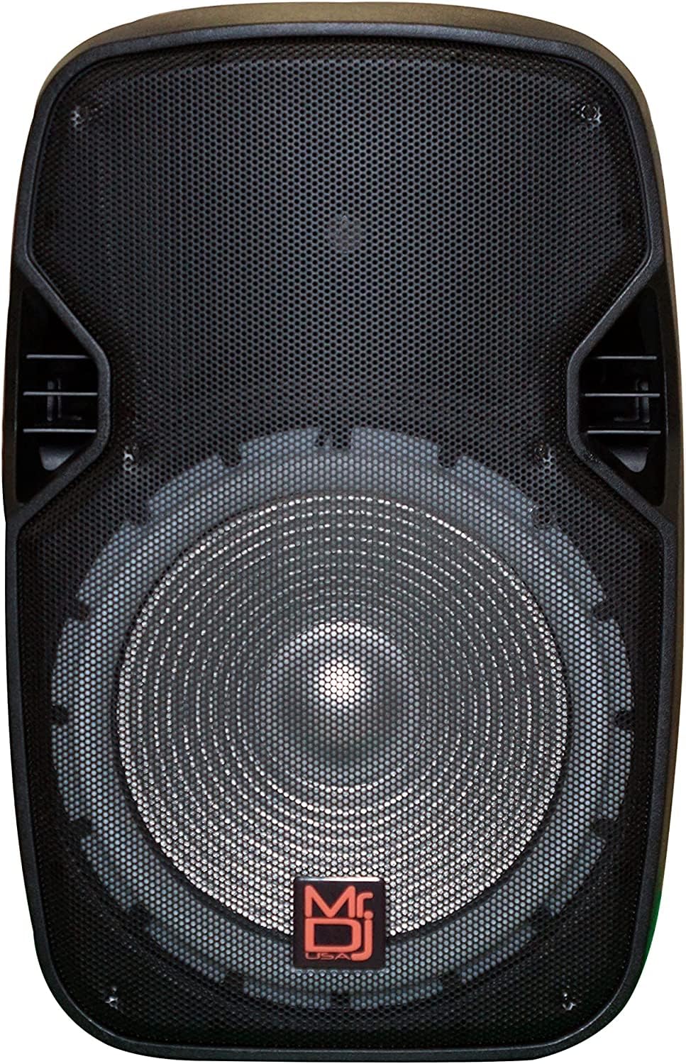 15" 2-Way Powered Bluetooth Karaoke Speaker with Speaker Stand T469