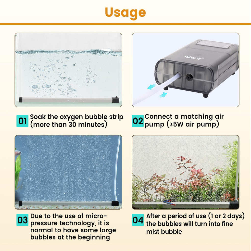 Aquarium Bubble Strip Air Stone Kit O805402