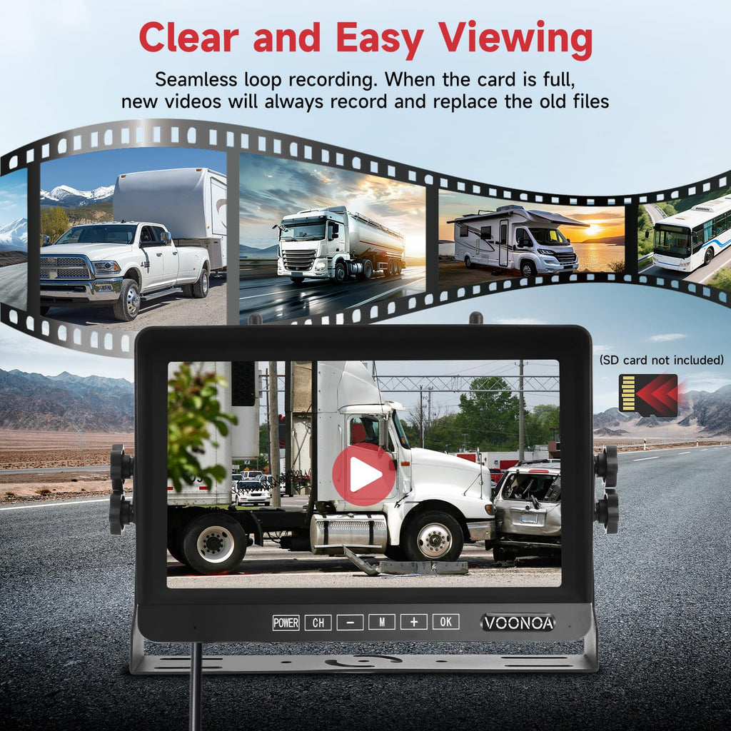 Wireless RV Backup Camera System V4974