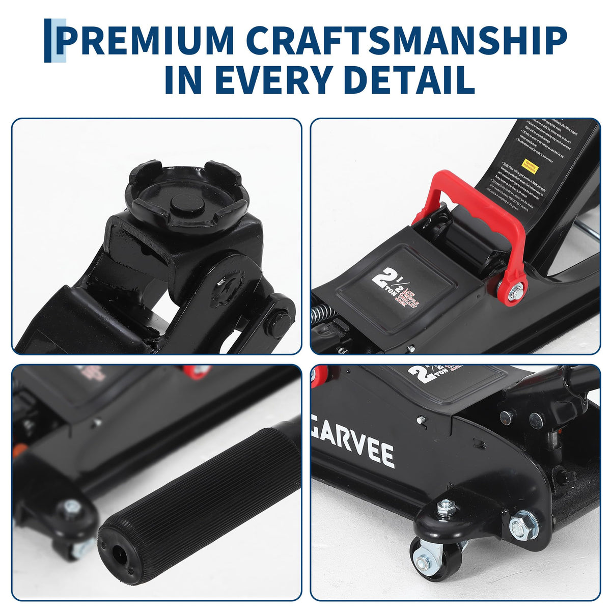2.5 Ton Low Profile Steel Floor Jack R25508