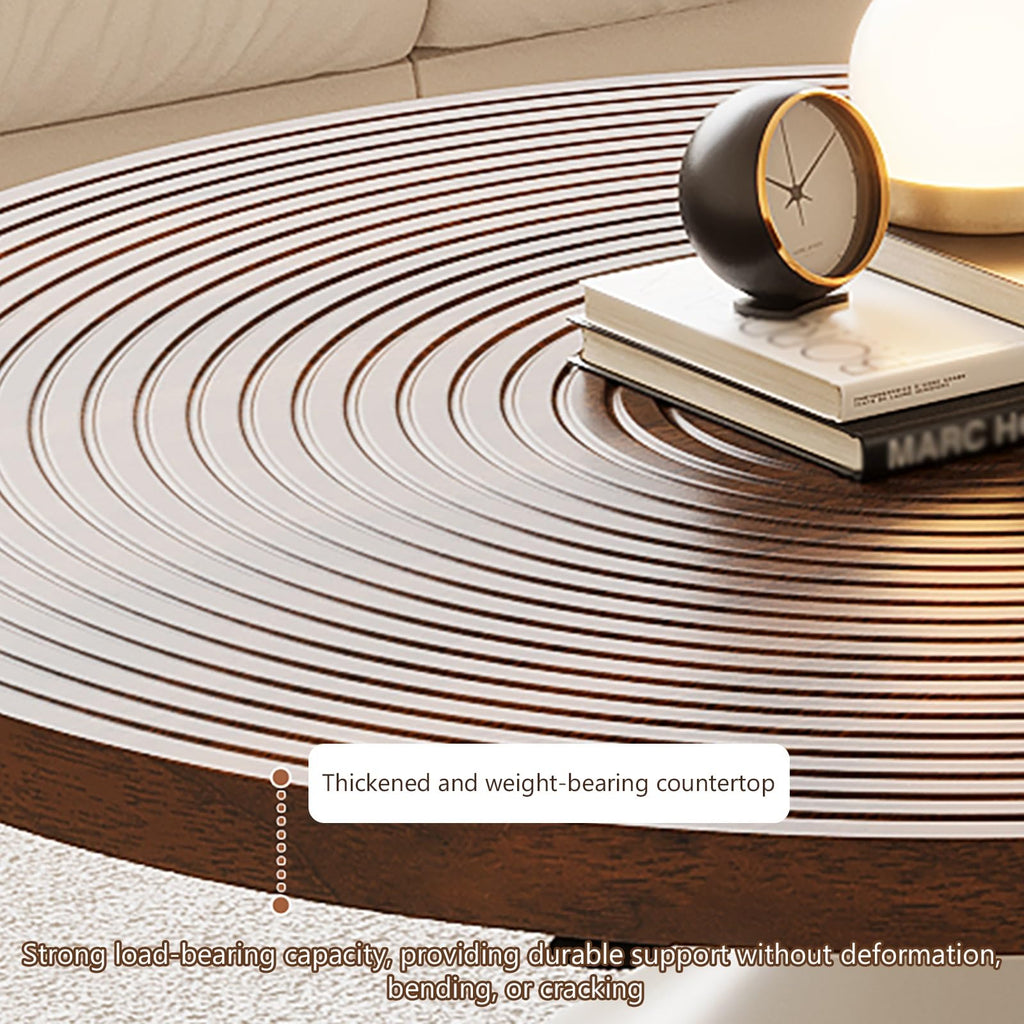 Round Storage Coffee Table Y936