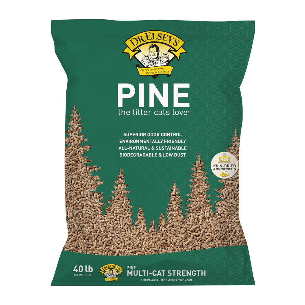 All-Natural Kiln-Dried Pine Cat Litter 40 lb. Bag U963