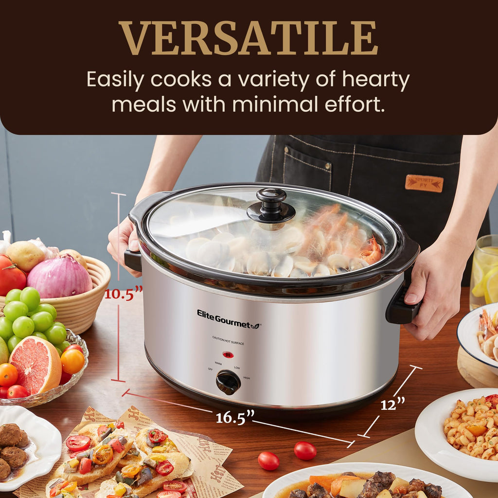 Stainless Steel Slow Cooker 8.5 Quart Q311