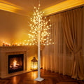 8FT 132LED Prelit Artificial Christmas Tree U509864